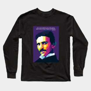 Nikola Tesla Long Sleeve T-Shirt